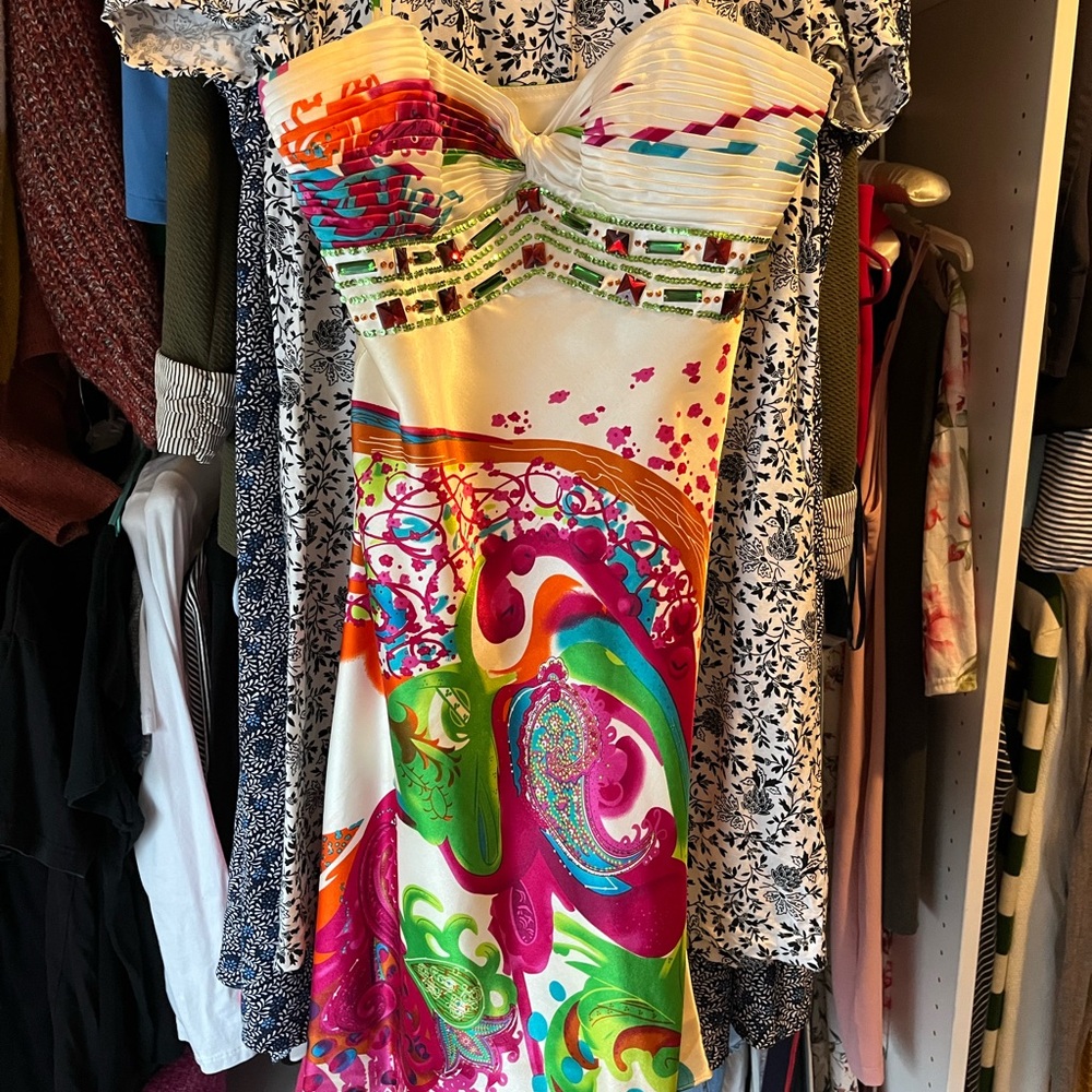 Dave & Johnny Multicolor Formal Dress